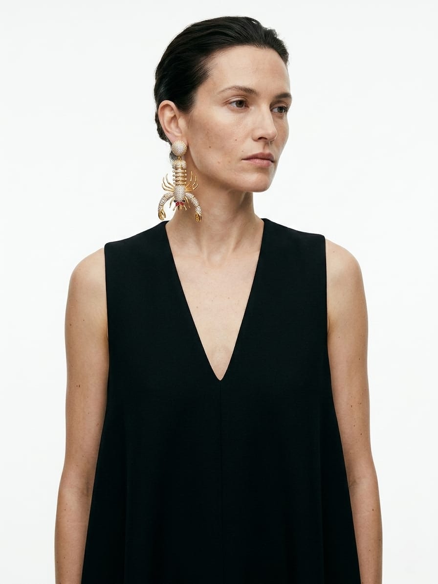 Crustacea I Earrings frontend image